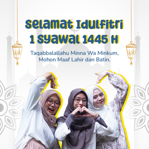Picture Event: Makara UI Academy mengucapkan selamat Hari Raya Idul Fitri  1 Syawal 1445 H
